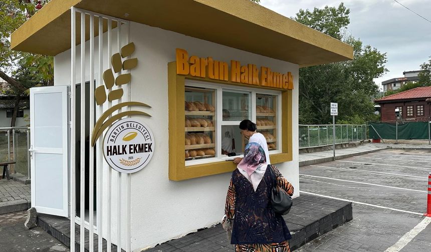 Bartın'da Halk Ekmek Satışları Başladı