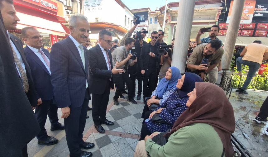 Bakan Uraloğlu’na üzücü haber, Bartın ziyareti erken bitti