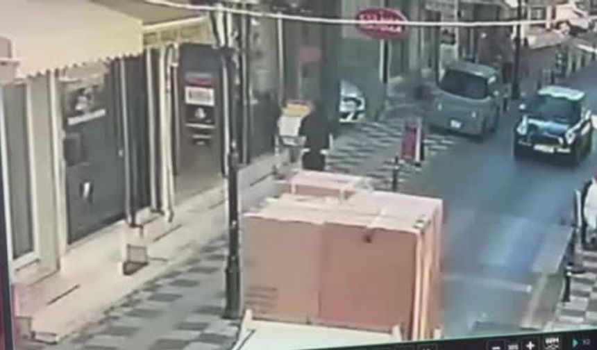 Bartın'daki silahı saldırı anı güvenlik kamerasında