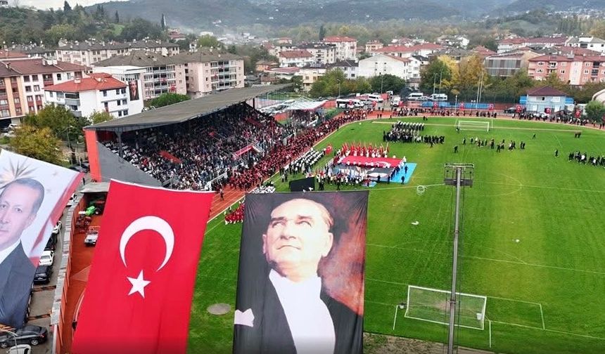 Bartın’da Yağmur Altında Cumhuriyet Coşkusu