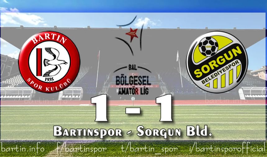 Bartınspor Sezona 1 Puanla Başladı