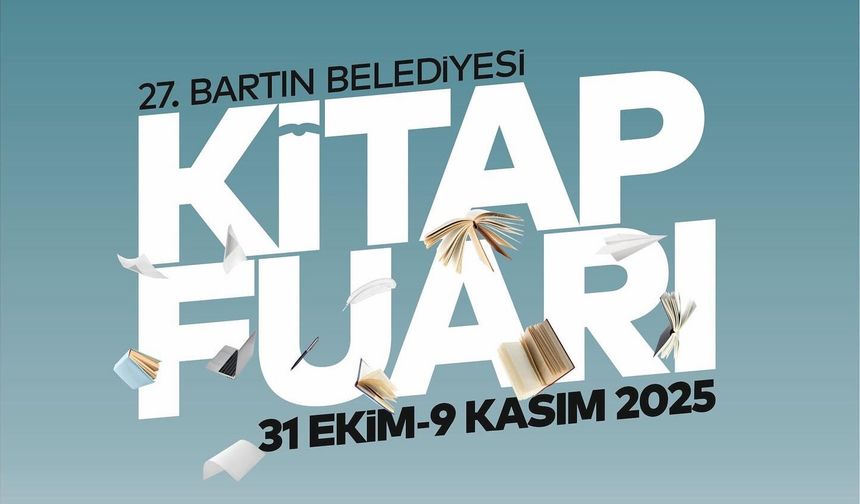 27. Bartın Kitap Fuarı 31 Ekim’de Başlıyor