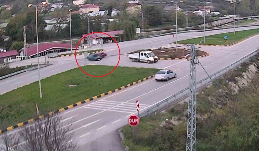 6 kişinin yaralandığı kazanın görüntüleri ortaya çıktı