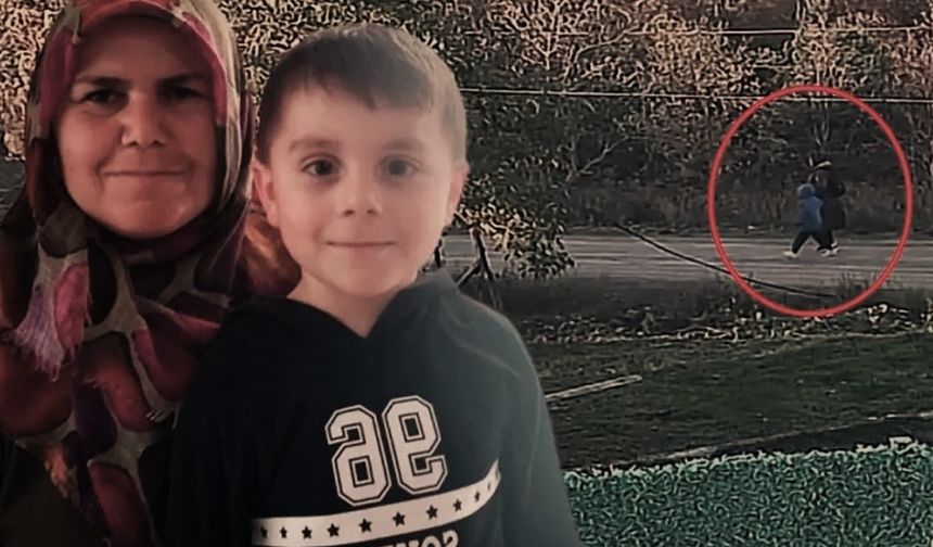 Kayıp anne ve oğlunun son görüntüleri ortaya çıktı