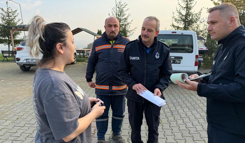 Temizlik işçisinden duyarlı davranış