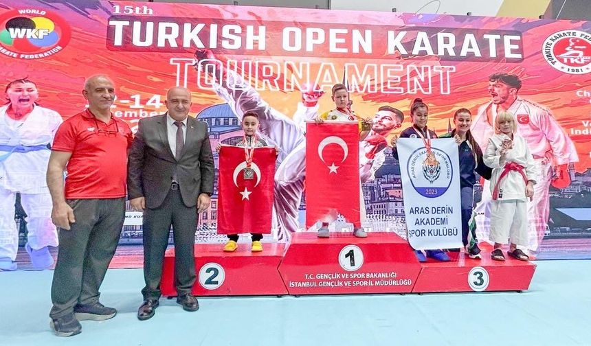 Bartınlı sporcu Poyraz, Turkish Open’da ikinci oldu