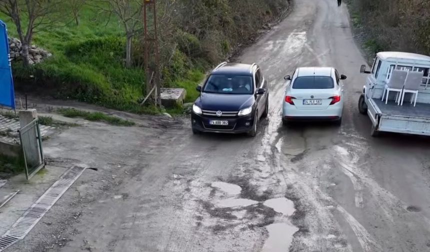 Bartın’ın ilk melodili (!) yolu, TOKİ Dallıca yolu