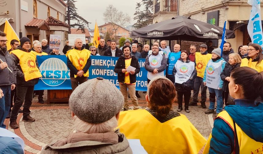 Geçinemiyoruz, insanca yaşam istiyoruz