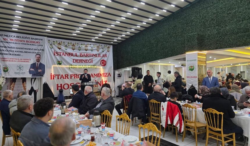 Tunç, İstanbul’da Bartınlılar’la İftarda Buluştu