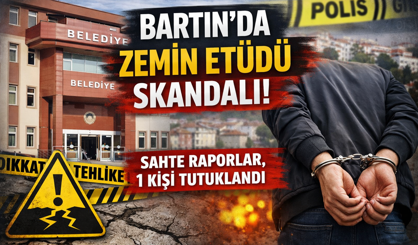 Zemin Etüdü Vurgunu: Bartın’da 45 Dosya Savcılıkta