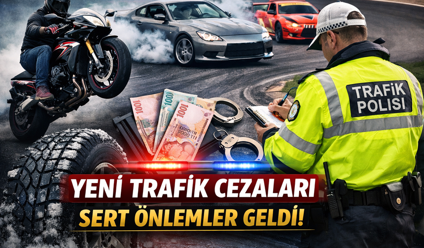 Trafik Güvenliğine Yönelik Yeni Cezalar Kabul Edildi