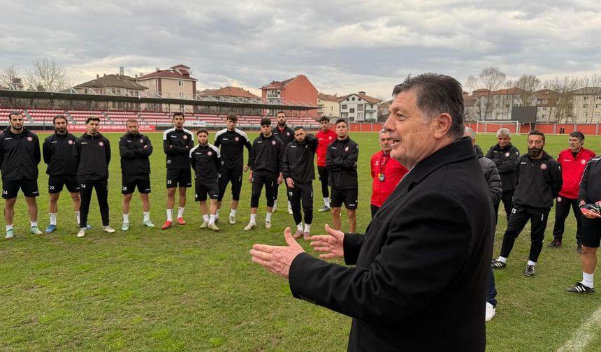 Bartınspor Antrenmanına Moral Ziyareti