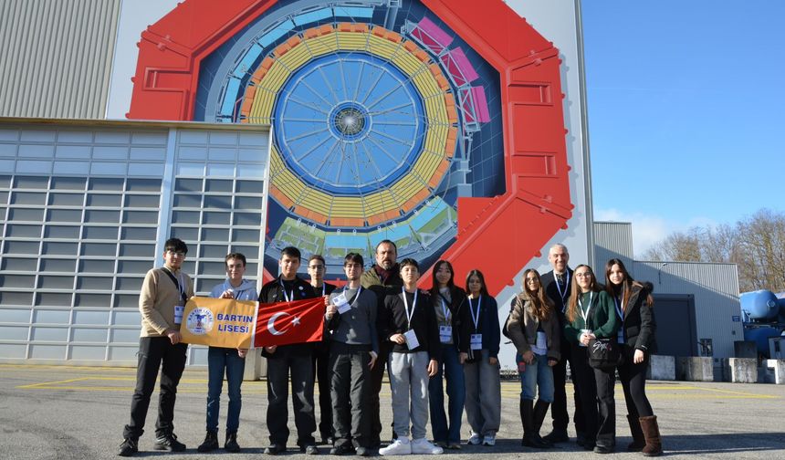 Bartın Lisesi’nden CERN’e Bilim Yolculuğu