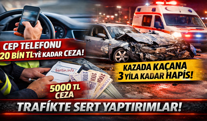 Cezalar Katlandı; Kazadan Kaçana 3 Yıla Kadar Hapis