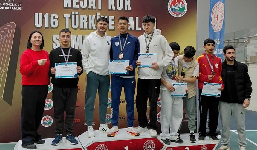 Bartınlı Genç Atlet Türkiye Dereceleri Elde Etti