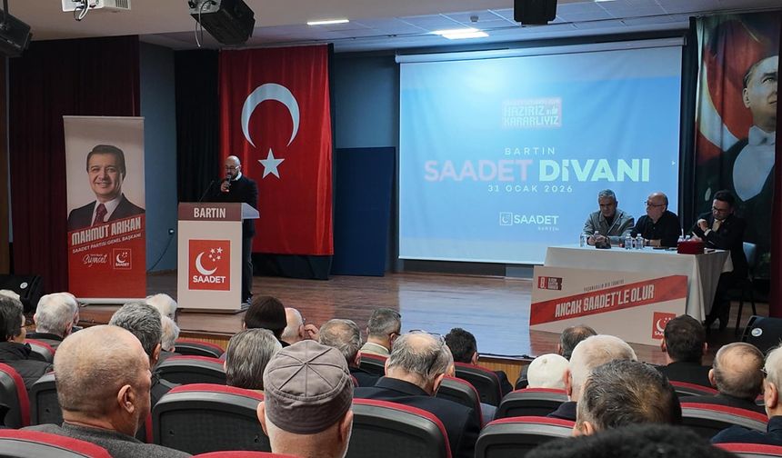 Saadet Partisi Bartın İl Divan Toplantısı Gerçekleştirildi