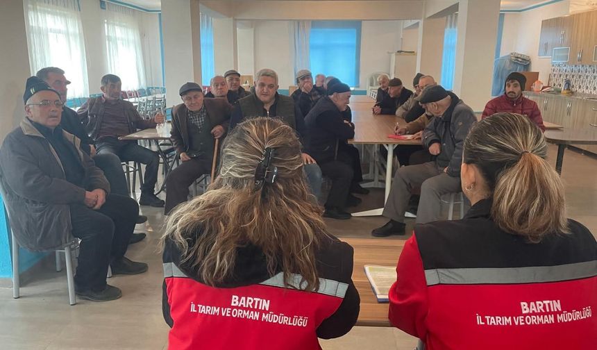 Akpınar köyünde üreticinin talepleri dinlendi