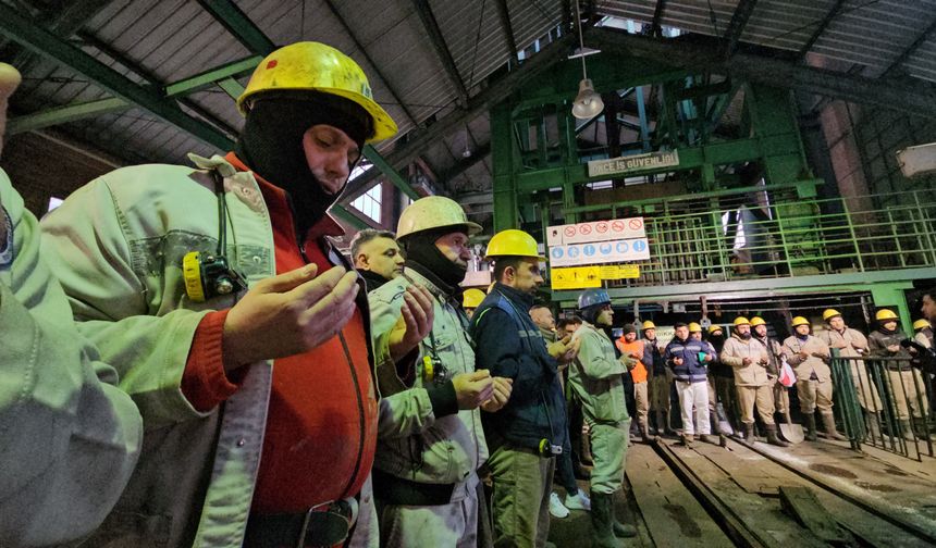 34 yıl önce grizu faciasında ölen 263 madenci anıldı