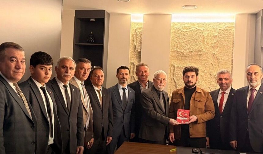 Yeniden Refah Partisi’nden Bartın İnfo’ya 20.Yıl Ziyareti