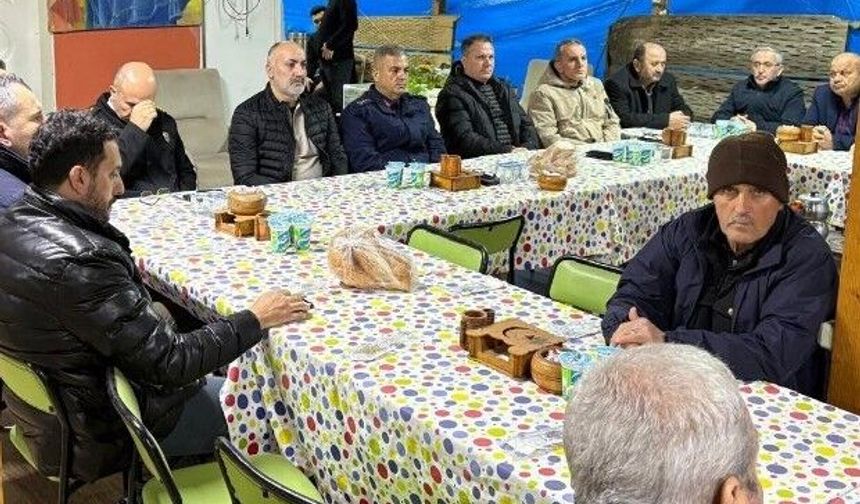 Şehit ailesinden iftar yemeği