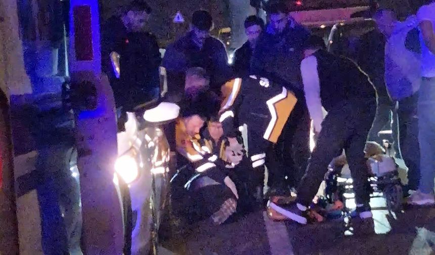 Yeni Hastane Kavşağında Korkutan Kaza: 1 yaralı