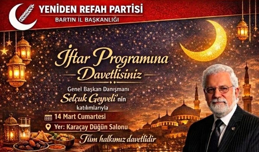 Yeniden Refah’tan İftara Davet