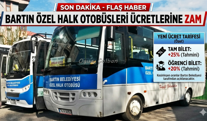 Özel Halk Otobüsleri Ücretlerine Zam Meclis Gündeminde