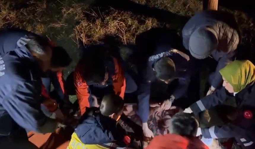 Bartın'da kayıp kadın, donmak üzereyken bulundu