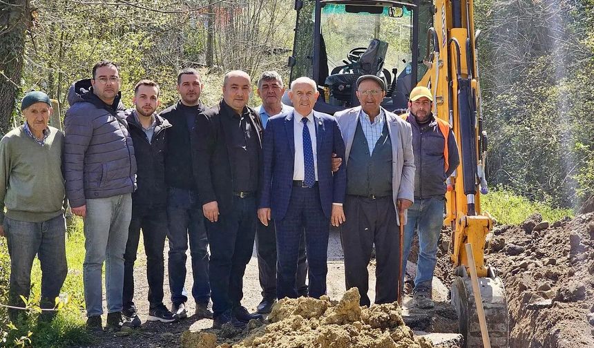 Doğalgaz Sevinci Davullu Karşılama ile Kutlandı