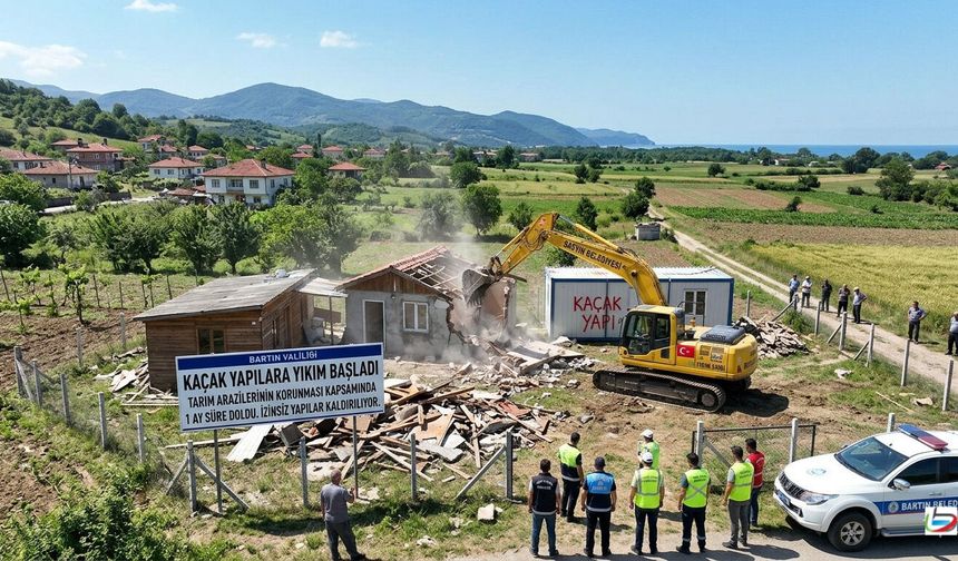 Kaçak Yapılara 1 Ay Süre: Yıkımlar Başlıyor