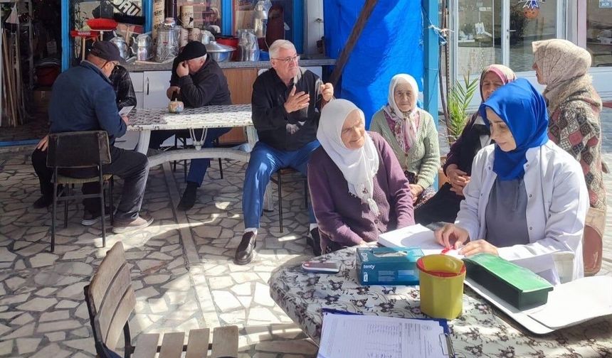 Bartın'da Köy Köy Gezen Ekiplerden Sağlık Taraması