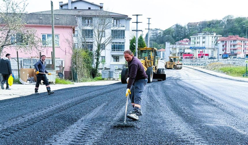 Bartın Belediyesinden Yol Seferberliği