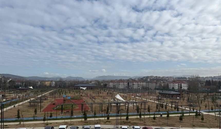 Bartın Millet Bahçesi Açılışa Hazırlanıyor