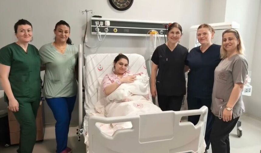 Yeni Bartın Devlet Hastanesi'nde İlk Doğum