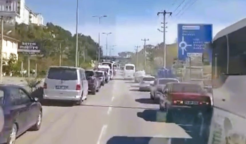 Bartınlı Sürücülerden Örnek Davranış