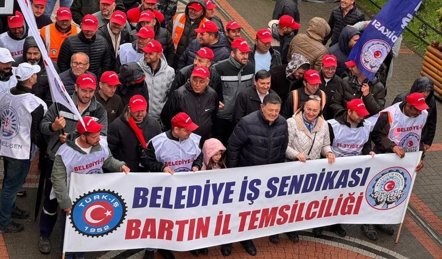 Bartın’da 1 Mayıs Coşkuyla Kutlandı