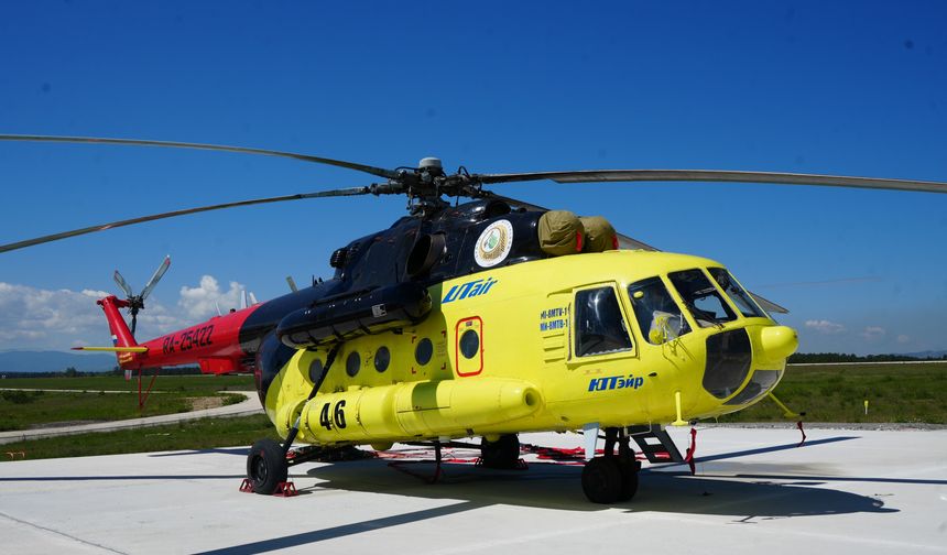 Komşulardaki Helikopterler Bartın'ı Koruyacak?