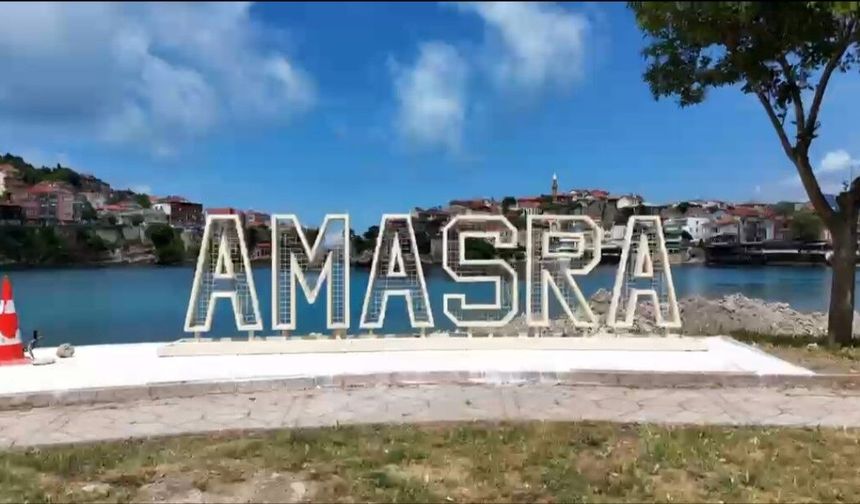 Amasra Yazısı Turistlerin Yeni Gözdesi Oldu