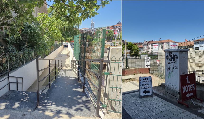 Eski Adliye Yoluna Giden Yayalar İçin Önemli Uyarı