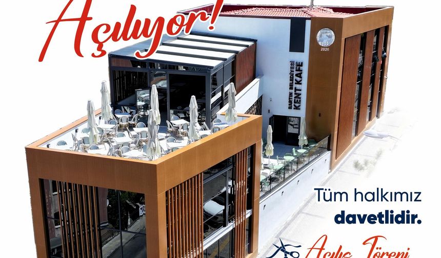 Bartın Kent Kafe Yarın Açılıyor