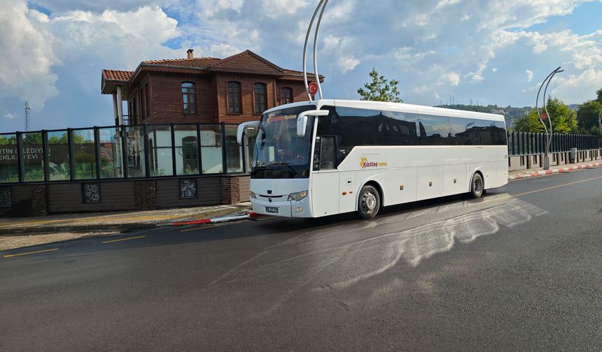 “Emekliler Geziyor” Projesinin İlk Yolcuları Yola Çıktı