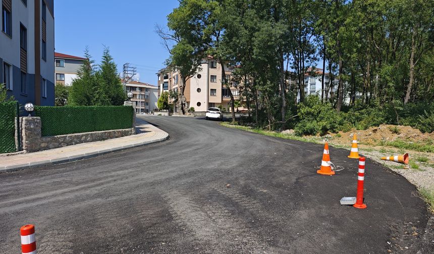 5 Mahallede Sıcak Asfalt Çalışmaları Tamamlandı