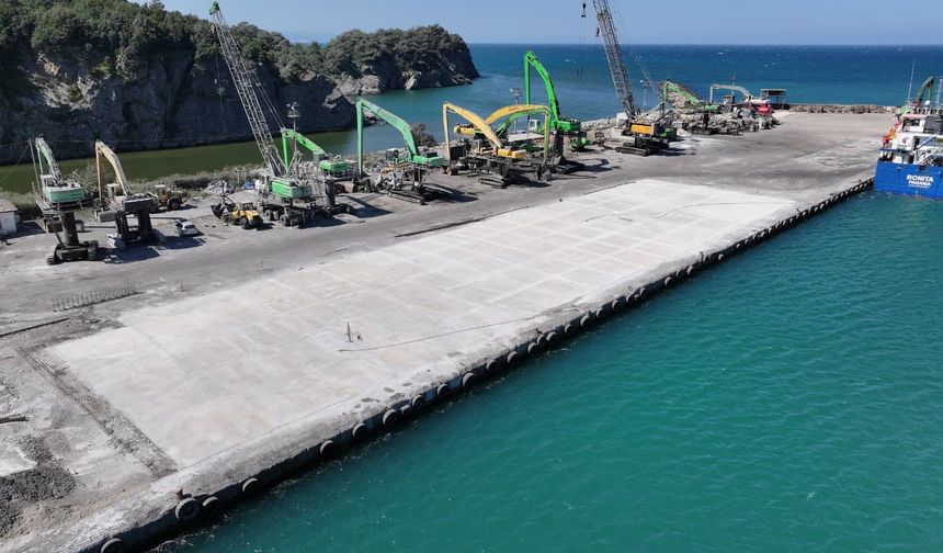 Bartın Limanı Yenileme Çalışmalarında İlk Etap Tamamlandı