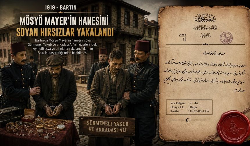 Mösyö Mayer’in Evini Soyanlar Yakalandı