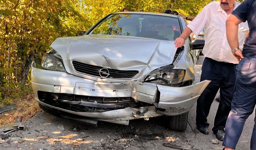 Kozcağız-Ecikler Yolunda Trafik Kazası: 1 Yaralı