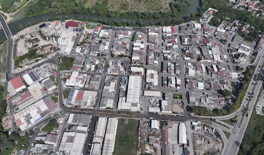Sanayi Sitesi’nde İkinci Etap Asfalt Çalışmaları Tamamlandı