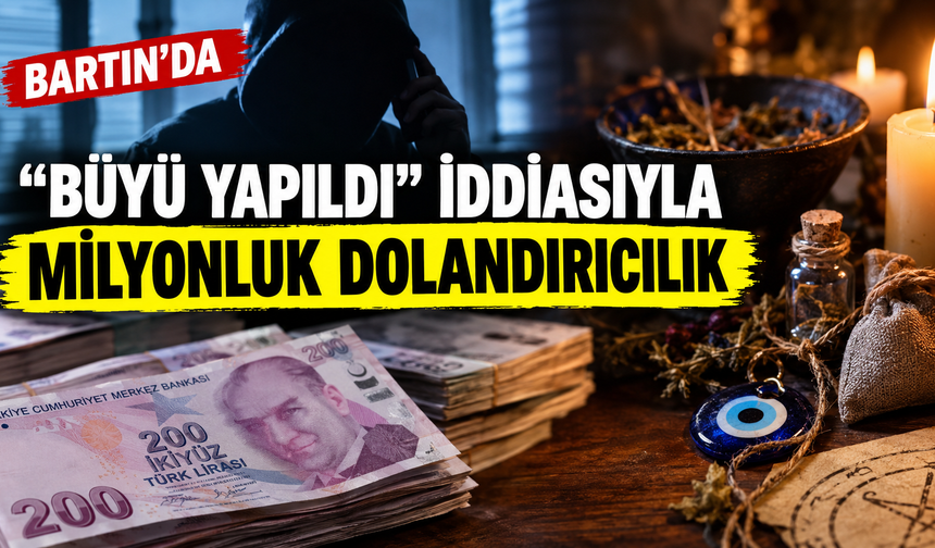 Bartın’da “Büyü Yapıldı” İddiasıyla Milyonluk Dolandırıcılık