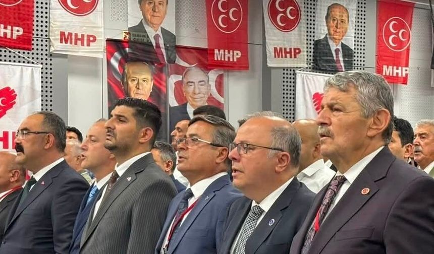 MHP Bartın’da başkanlık değişti: Akın dönemi başladı