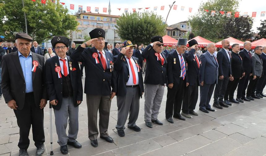 Bartın’da 19 Eylül Gaziler Günü törenle kutlandı