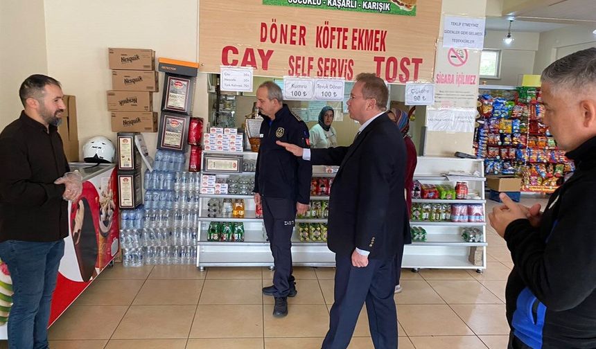 Bartın’da Okul ve Yurt Çevrelerindeki İşletmelere Denetim